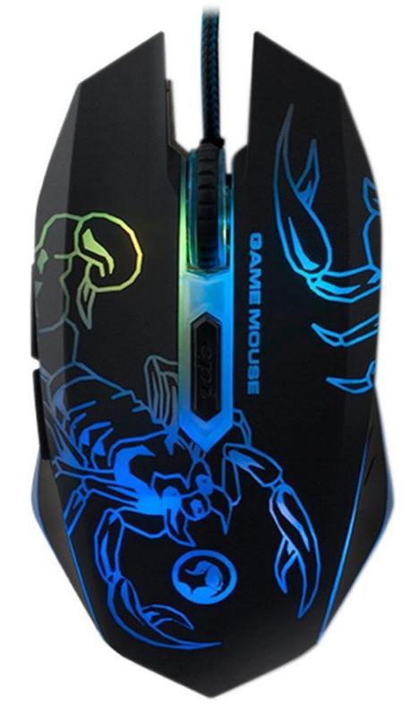 Mouse Gaming Marvo Scorpion M316 Usb Com Fio Preto - Mouse Gamer